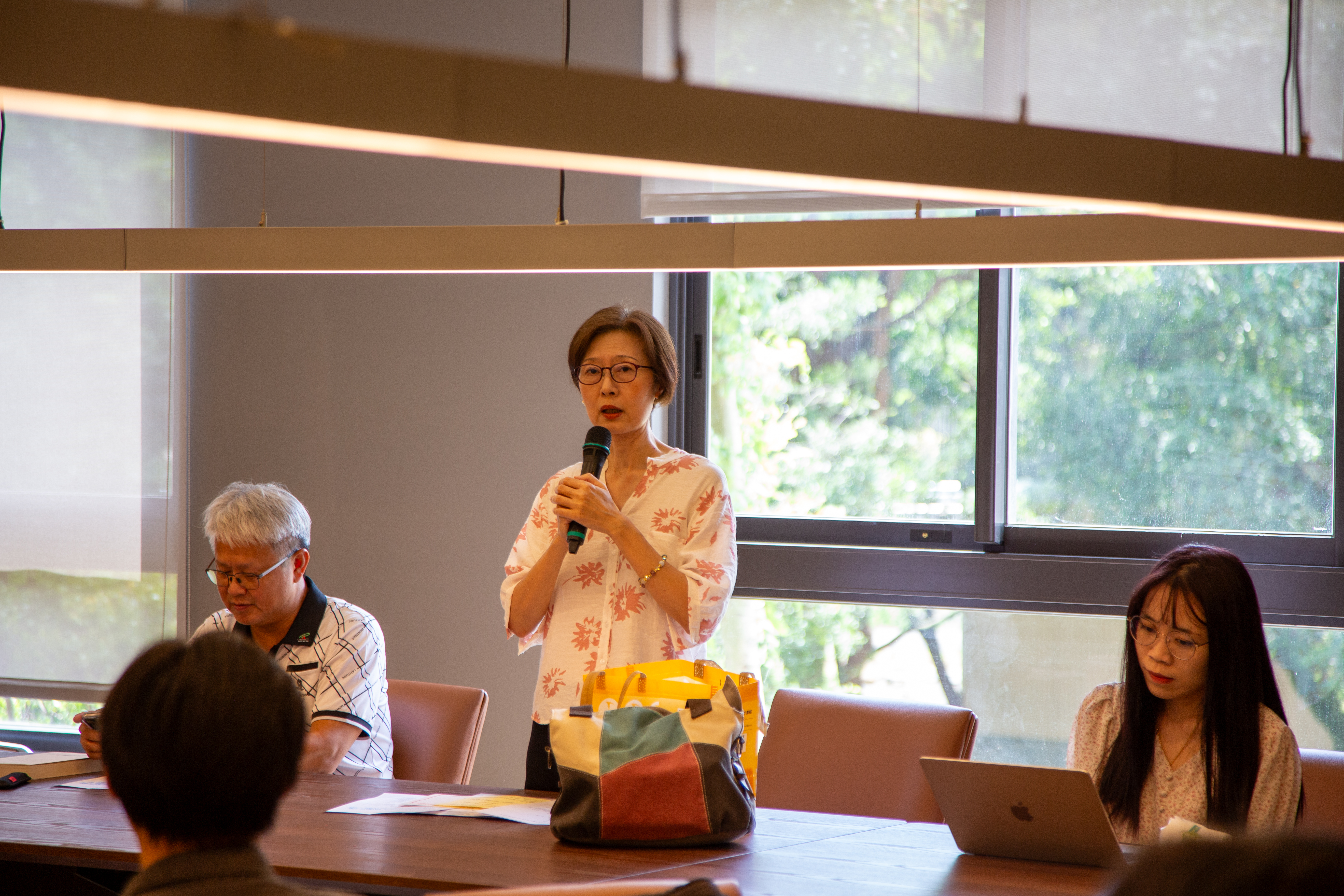 吳瑾瑜院長致詞。 吳瑾瑜院長致詞。