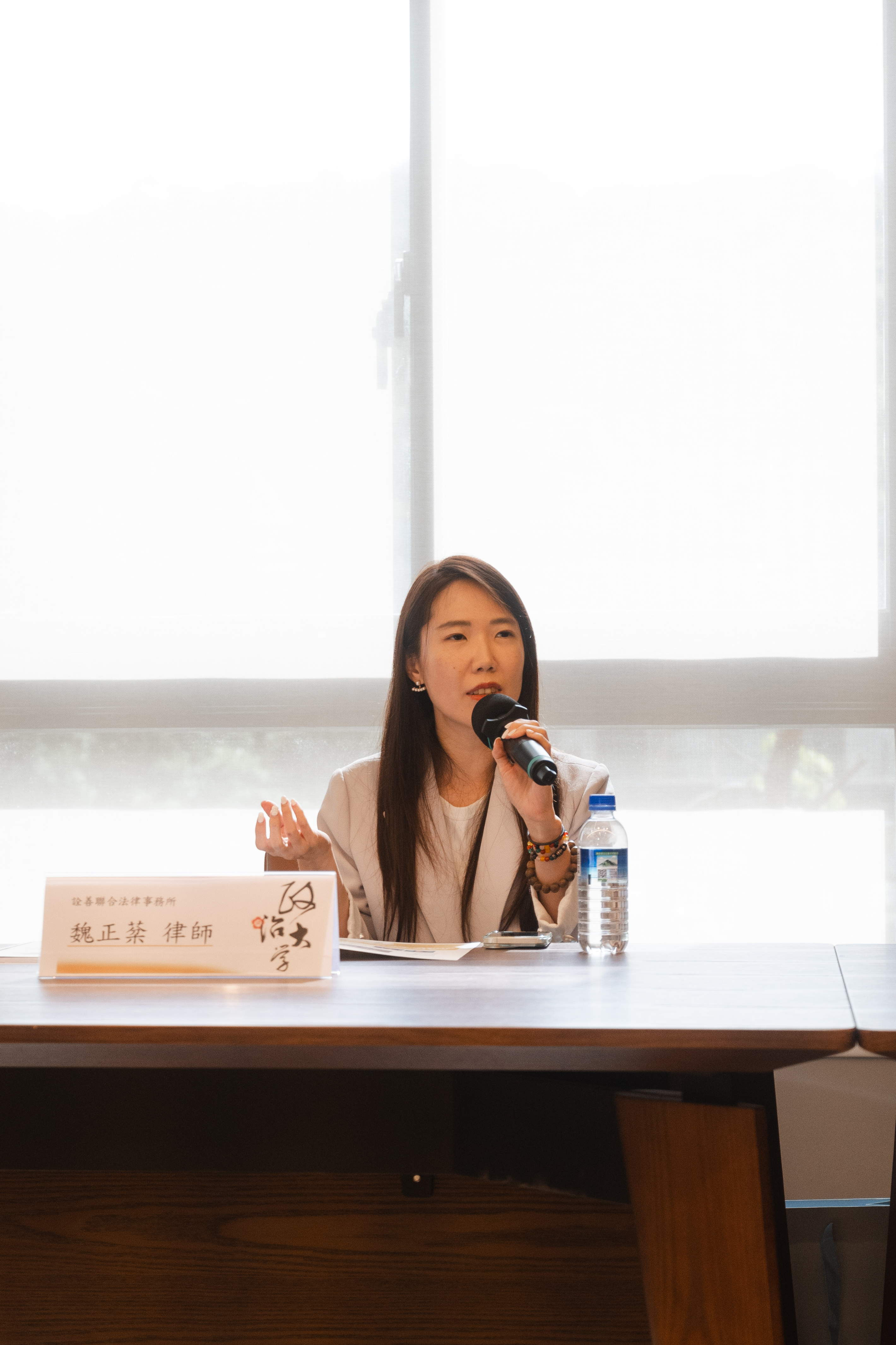 魏正棻學姐經驗分享。 魏正棻學姐經驗分享。