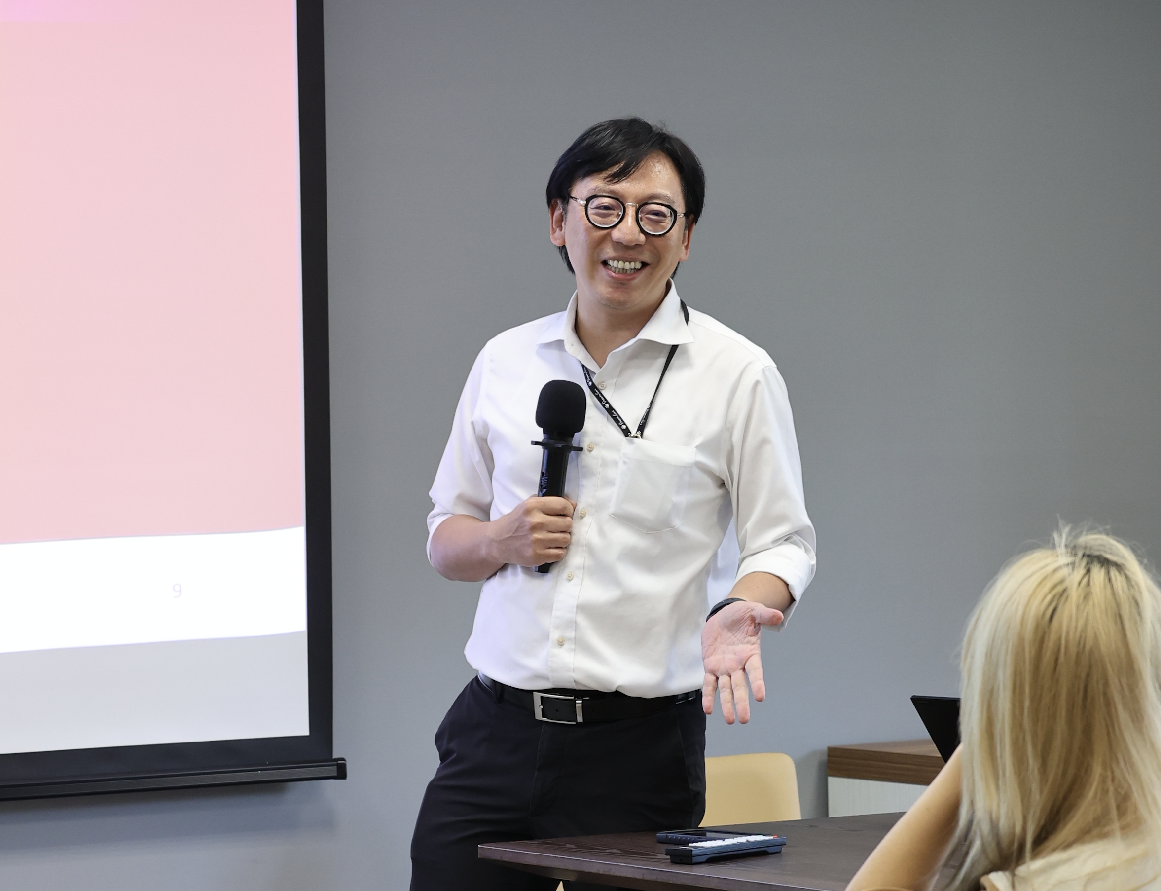 圖一：侯慶辰所長樂於分享